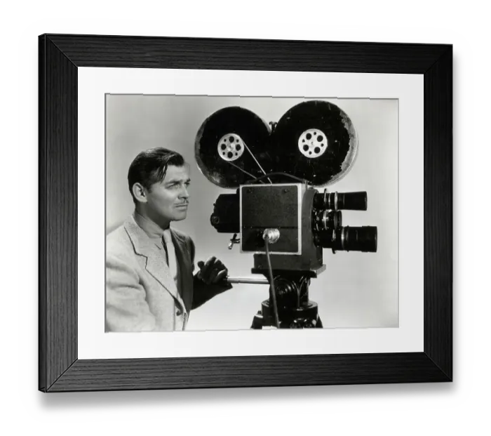 Framed Print : Clark Gable Framed Print : Clark Gable
