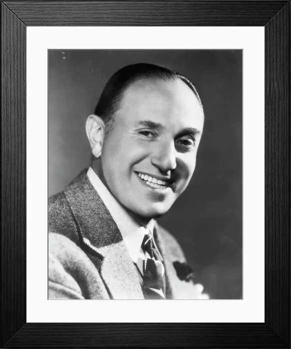 Framed Print : Portrait of Jack Warner Framed Print : Portrait of Jack Warner