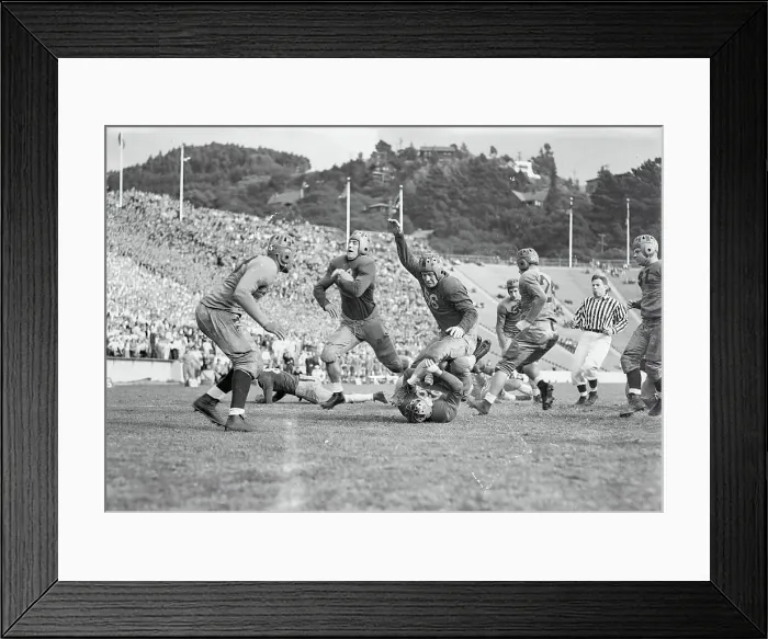 Framed Print : Football Game at the Rose Bowl Framed Print : Football Game at the Rose Bowl