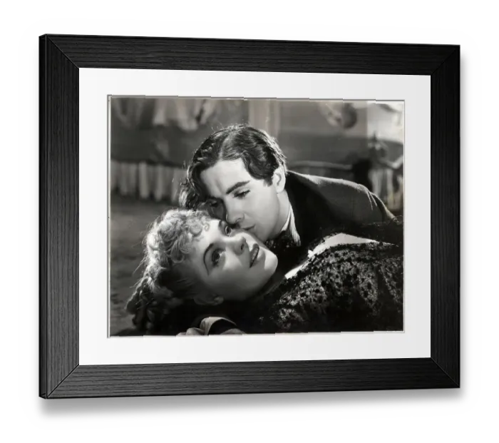 Framed Print : Tyrone Power and Alice Faye in In Old Chicago Framed Print : Tyrone Power and Alice Faye in In Old Chicago