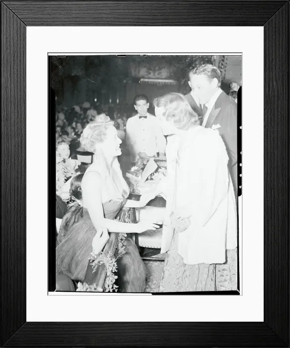 Framed Print : Bette Davis at the 1938 Academy Awards Framed Print : Bette Davis at the 1938 Academy Awards