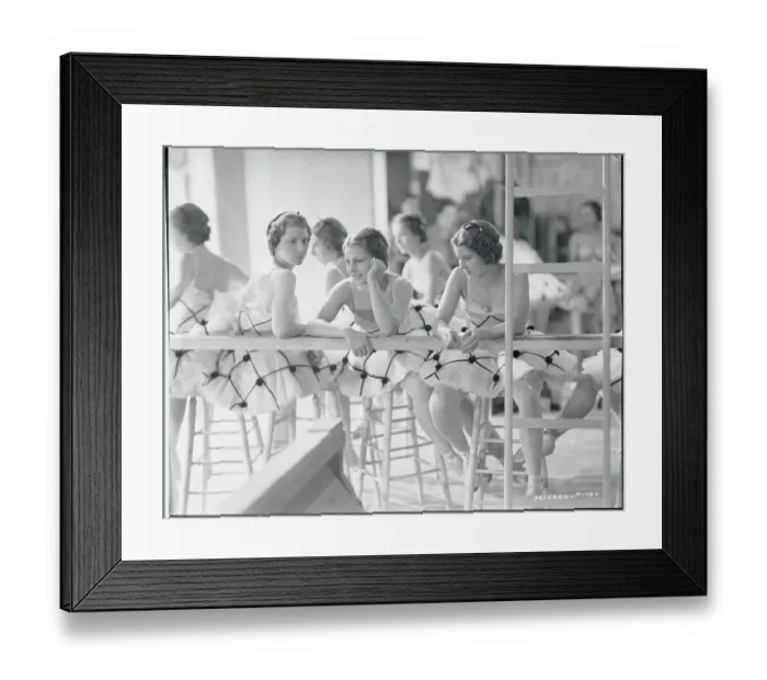 Framed Print : Ballet Dancers Resting Framed Print : Ballet Dancers Resting