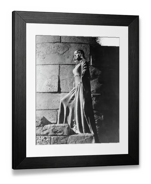 Framed Print : Olivia De Havilland as Maid Marion Framed Print : Olivia De Havilland as Maid Marion