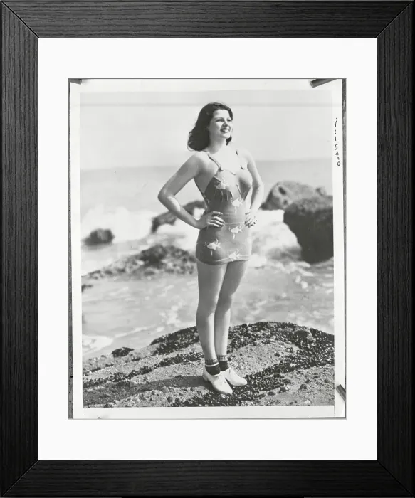 Framed Print : Actress Rita Hayworth Framed Print : Actress Rita Hayworth