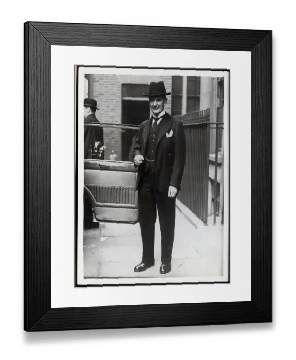 Framed Print : Portrait Of Neville Chamberlain