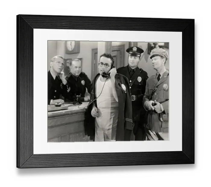 Framed Print : Harold Lloyd in Professor Beware Framed Print : Harold Lloyd in Professor Beware