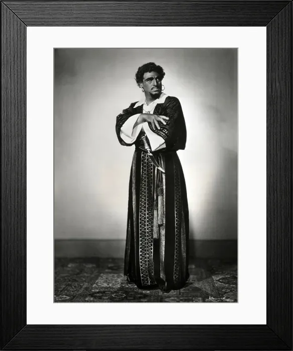 Framed Print : Giovanni Martinelli as Othello Framed Print : Giovanni Martinelli as Othello