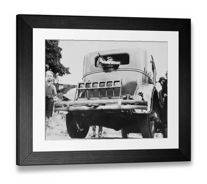Framed Print : Automobile Constructed for Al Capone Framed Print : Automobile Constructed for Al Capone