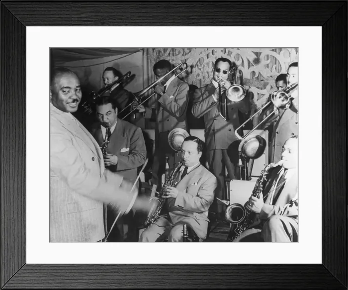 Framed Print : The Jimmie Lunceford Orchestra Performing Framed Print : The Jimmie Lunceford Orchestra Performing
