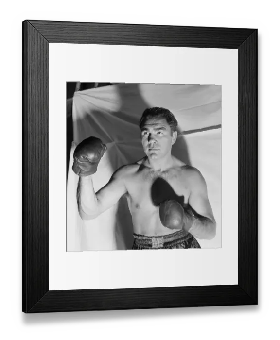 Framed Print : Max Schmeling in Boxing Stance Framed Print : Max Schmeling in Boxing Stance