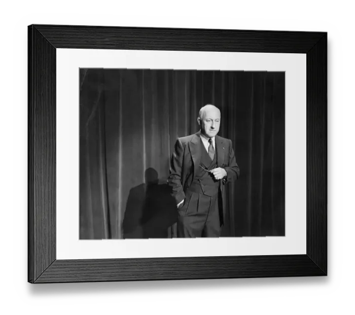 Framed Print : Cecil B. DeMille Posing With His Hand in Pocket Framed Print : Cecil B. DeMille Posing With His Hand in Pocket