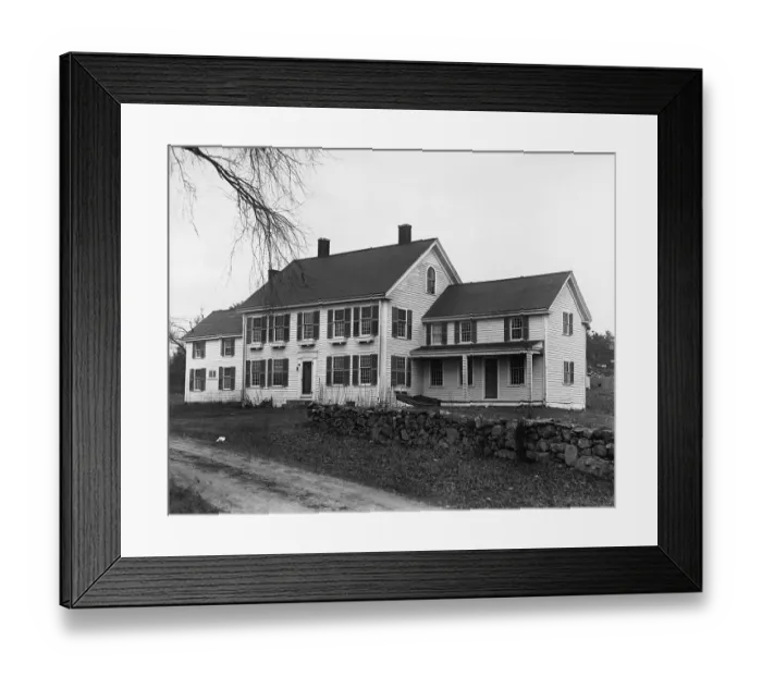 Framed Print : Babe Ruth's Farmhouse Framed Print : Babe Ruth's Farmhouse