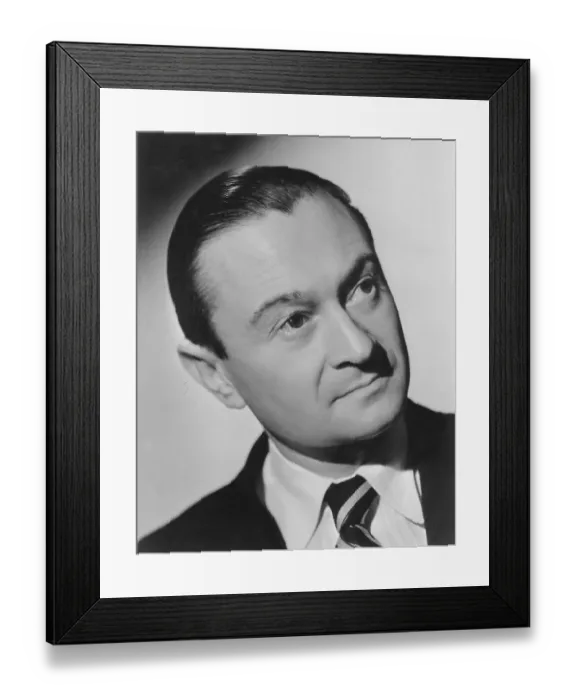 Framed Print : French Director with MGM Julien Duvivier Framed Print : French Director with MGM Julien Duvivier