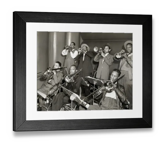 Framed Print : The Earl Hines Orchestra Framed Print : The Earl Hines Orchestra