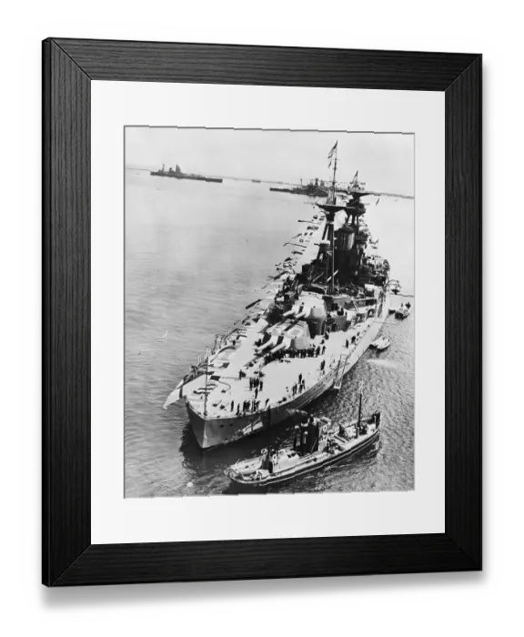 Framed Print : HMS Royal Oak Framed Print : HMS Royal Oak