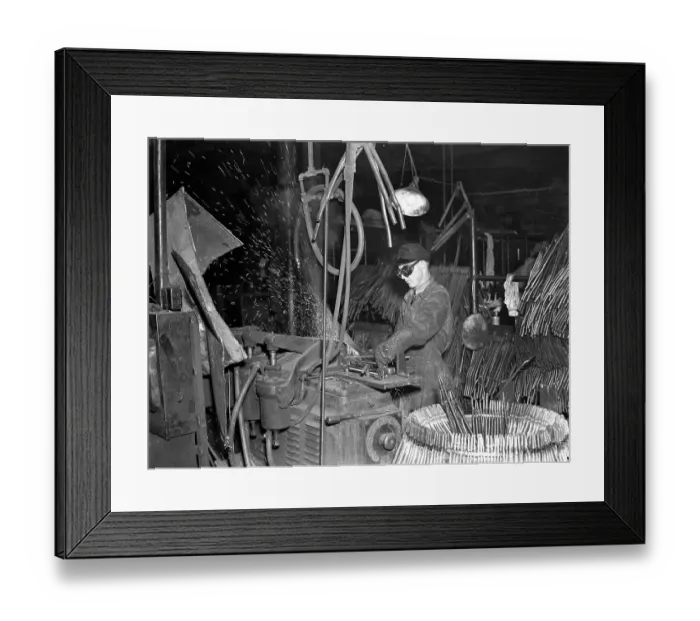 Framed Print : How Bicycles are Manufactured Framed Print : How Bicycles are Manufactured