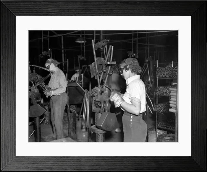 Framed Print : How Bicycles are Manufactured Framed Print : How Bicycles are Manufactured