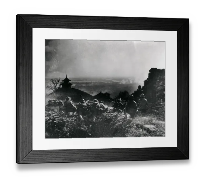 Framed Print : Japanese Infantry Unit Approaching Nanking Framed Print : Japanese Infantry Unit Approaching Nanking