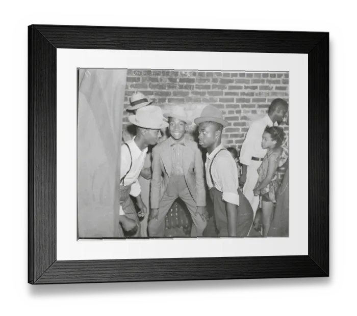 Framed Print : Contestants Competing in Pecking Dance Framed Print : Contestants Competing in Pecking Dance
