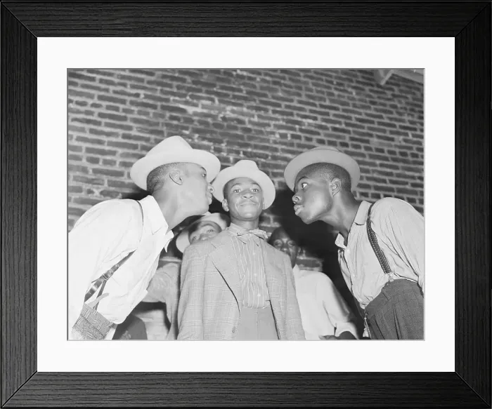 Framed Print : Contestants Competing in Pecking Dance Framed Print : Contestants Competing in Pecking Dance