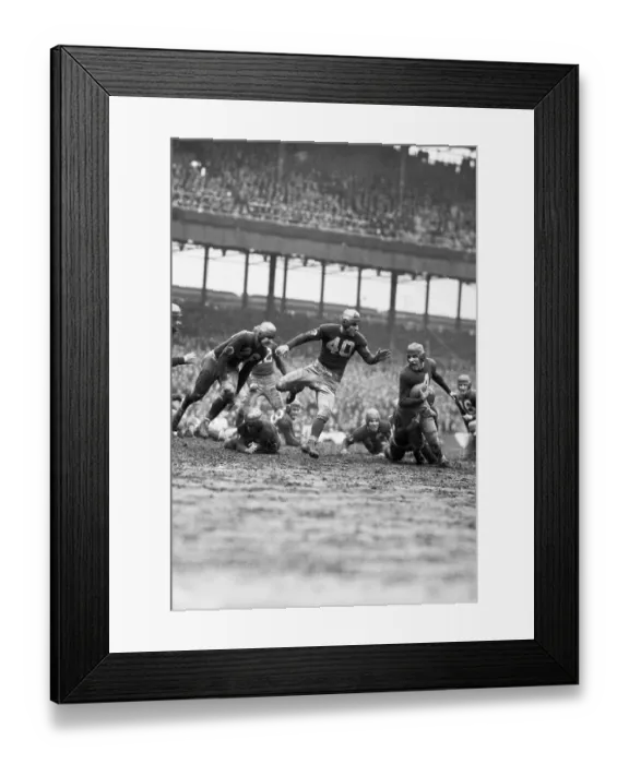 Framed Print : Football Game Between Washington Redskins and New York Giants Framed Print : Football Game Between Washington Redskins and New York Giants
