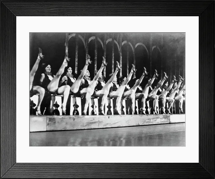 Framed Print : The Rockettes Framed Print : The Rockettes