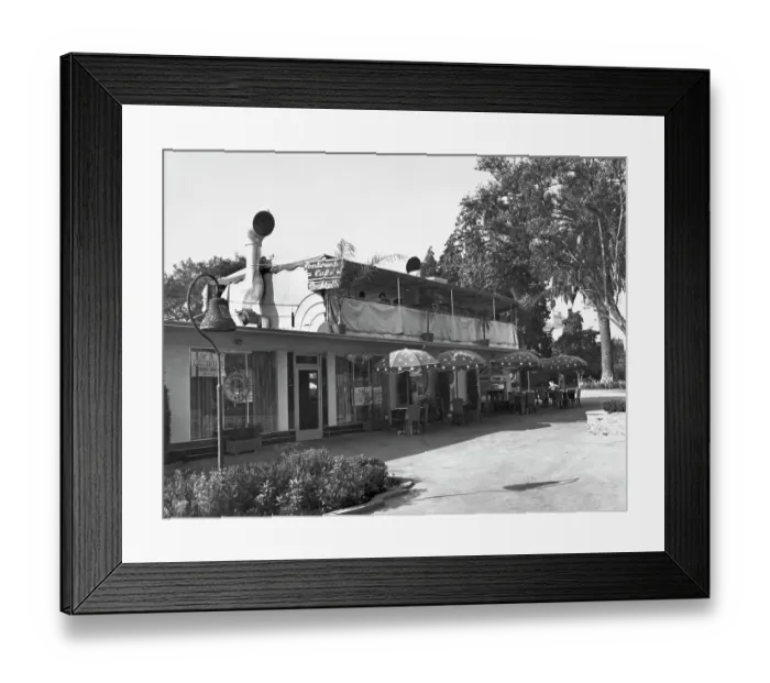 Framed Print : Cafe Continental, Sunset Boulevard Framed Print : Cafe Continental, Sunset Boulevard