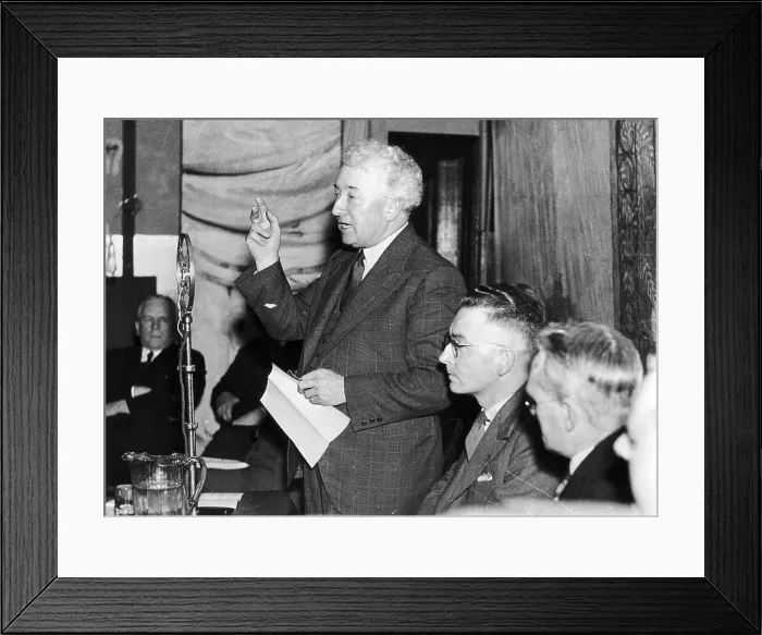 Framed Print : Prime Minster Joseph Aloysius Lyons