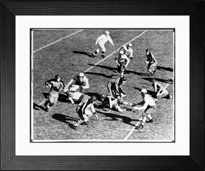 Framed Print : Sid Luckman of Columbia Framed Print : Sid Luckman of Columbia