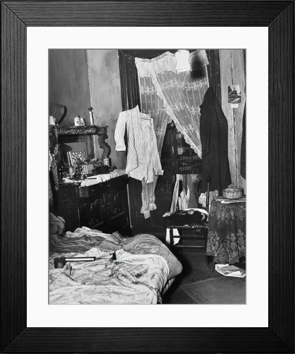Framed Print : Typical New York Slum Framed Print : Typical New York Slum