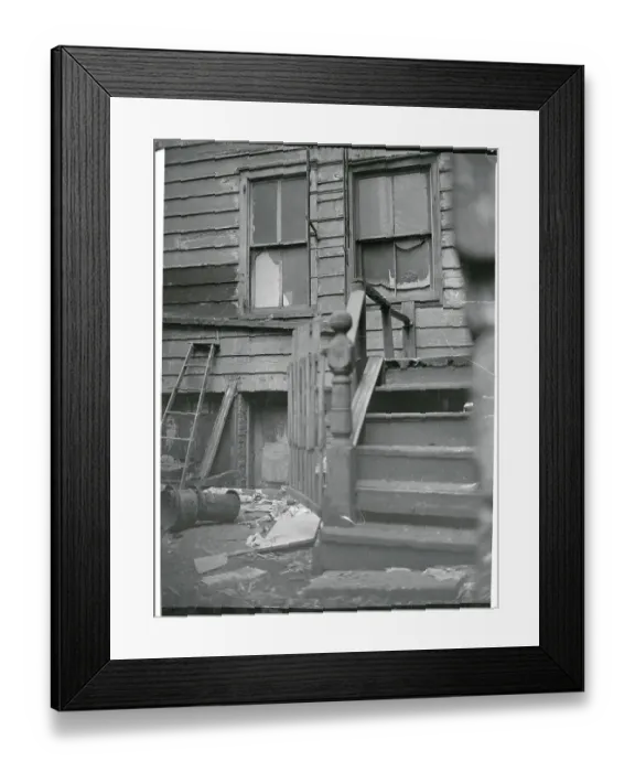 Framed Print : Tenement In New York Framed Print : Tenement In New York