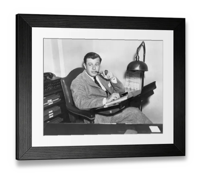 Framed Print : Joseph Mankiewicz Framed Print : Joseph Mankiewicz