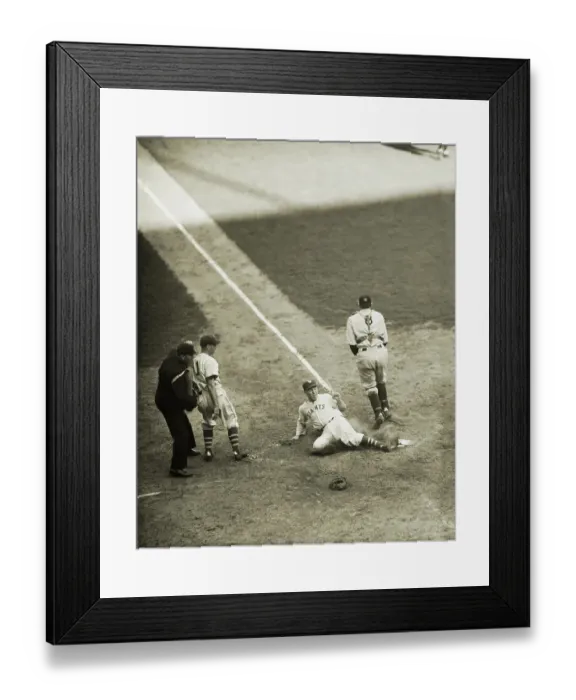 Framed Print : Ripple Scores In 1937 World Series Framed Print : Ripple Scores In 1937 World Series