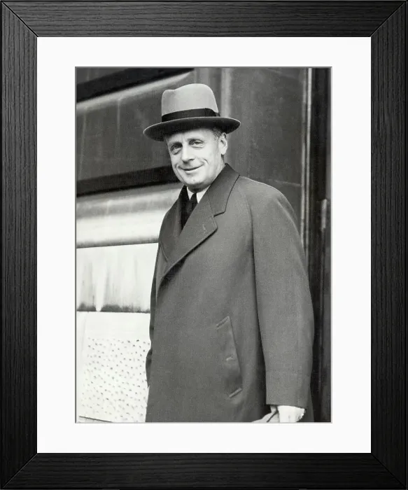 Framed Print : Joachim Ribbentrop at London Foreign Off Framed Print : Joachim Ribbentrop at London Foreign Off