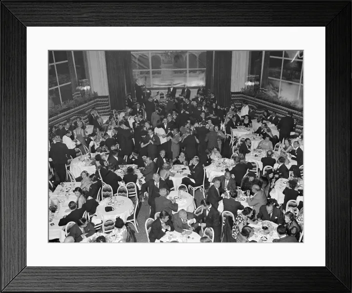 Framed Print : Versailles Night Club Scene Framed Print : Versailles Night Club Scene
