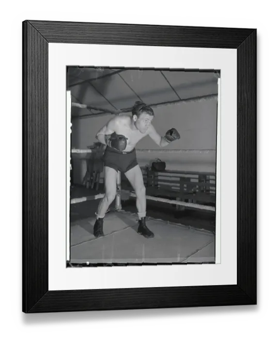 Framed Print : Lou Ambers Posing for Camera Framed Print : Lou Ambers Posing for Camera