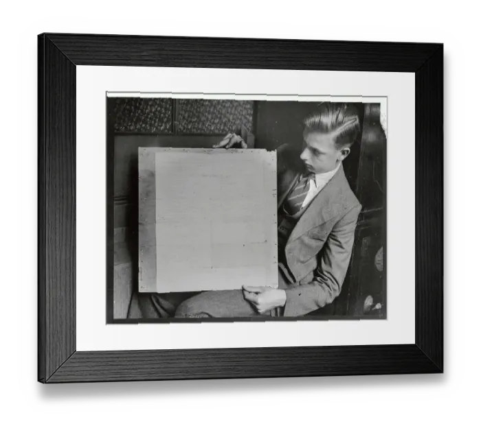 Framed Print : British Record of Boston Tea Party Framed Print : British Record of Boston Tea Party