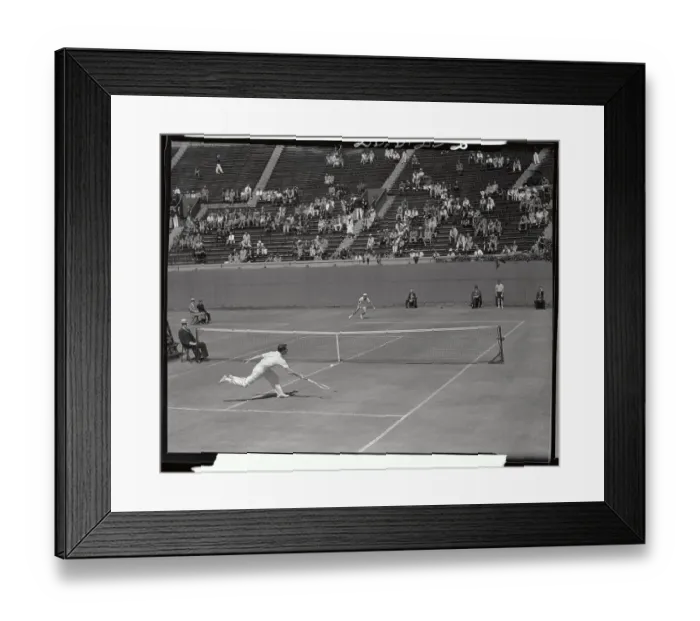 Framed Print : Frank Parker and John Van Ryn Playing Tennis Framed Print : Frank Parker and John Van Ryn Playing Tennis