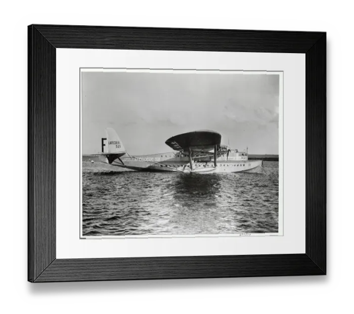 Framed Print : French Seaplane Which Will Cross the NorthAtlantic Framed Print : French Seaplane Which Will Cross the NorthAtlantic