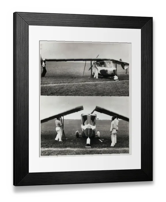 Framed Print : The Auto-Plane makes its appearance Framed Print : The Auto-Plane makes its appearance