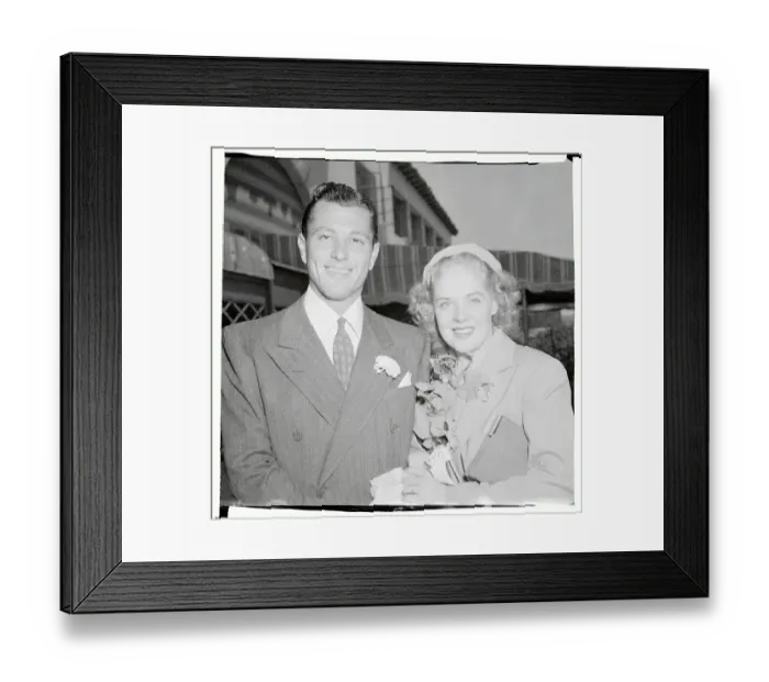 Framed Print : Alice Faye and Tony Martin Framed Print : Alice Faye and Tony Martin