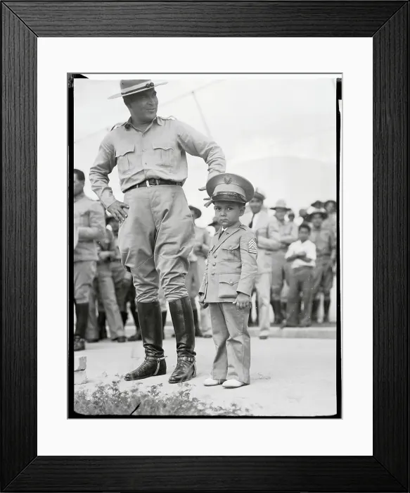 Framed Print : Largest and Smallest Members of the Order of Moose Framed Print : Largest and Smallest Members of the Order of Moose