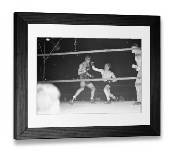 Framed Print : Tommy Farr and Joe Louis Boxing Framed Print : Tommy Farr and Joe Louis Boxing