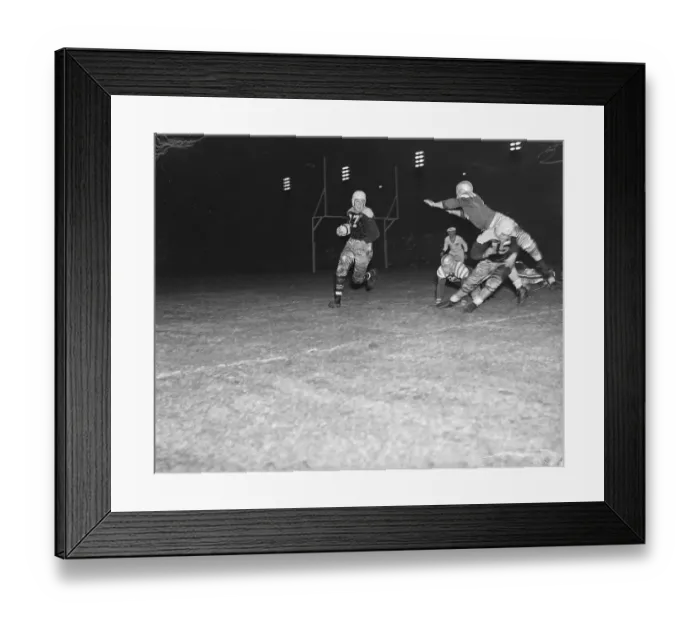 Framed Print : Green Bay Packers Running Back Alluding Tackle Framed Print : Green Bay Packers Running Back Alluding Tackle