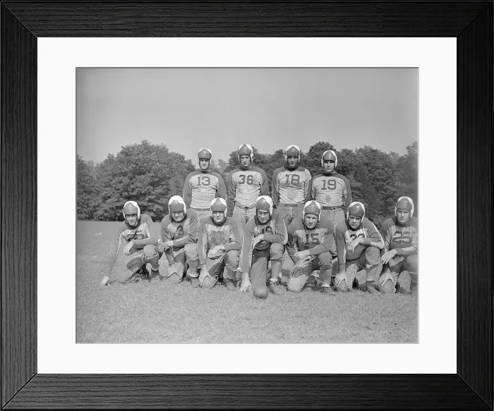 Framed Print : Formal Portrait of New York Giants Football Team Framed Print : Formal Portrait of New York Giants Football Team