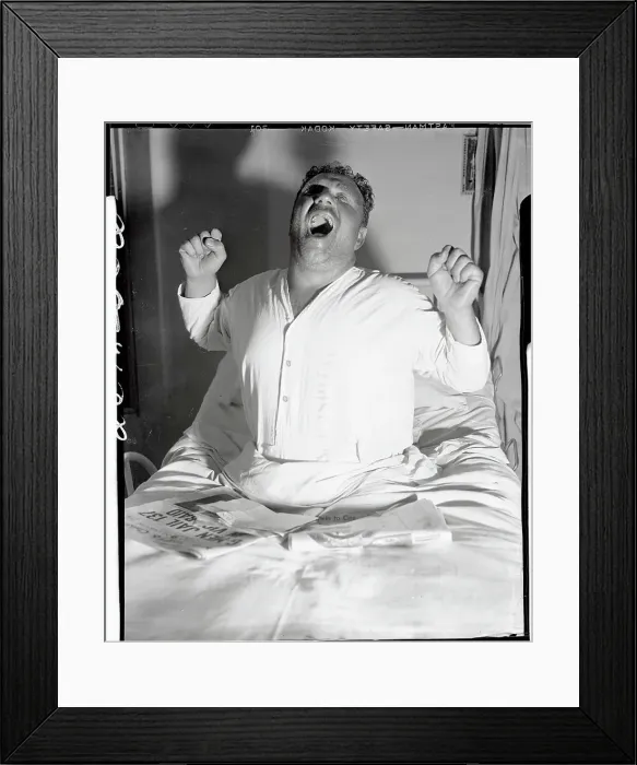 Framed Print : Legless Swimmer Charles Zimmy Zebelman Waking Up Framed Print : Legless Swimmer Charles Zimmy Zebelman Waking Up