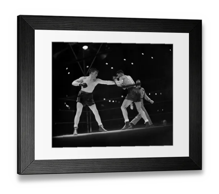 Framed Print : Tommy Farr and Joe Louis During Bout Framed Print : Tommy Farr and Joe Louis During Bout