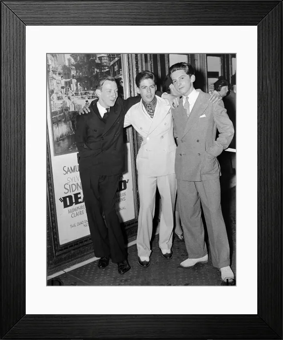 Framed Print : Bowery Boys at Dead End Premiere Framed Print : Bowery Boys at Dead End Premiere