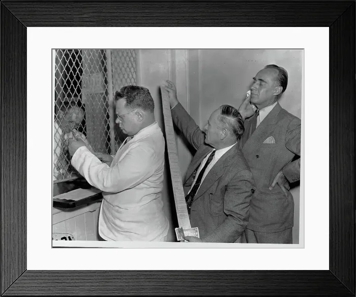 Framed Print : Congressional Representatives Buy Railway Tickets