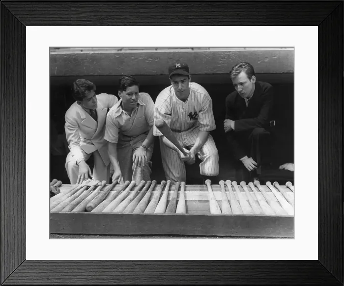Framed Print : Joe DiMaggio with Stars of Dead End Framed Print : Joe DiMaggio with Stars of Dead End